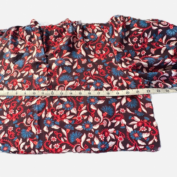 Woman’s Melloday Floral Blouse Size XL - Picture 3 of 4